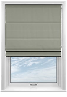 Devonshire, Light Grey - Roman Blind